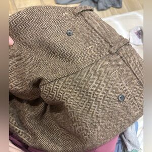 Janie and Jack Brown 2T Herringbone Pants